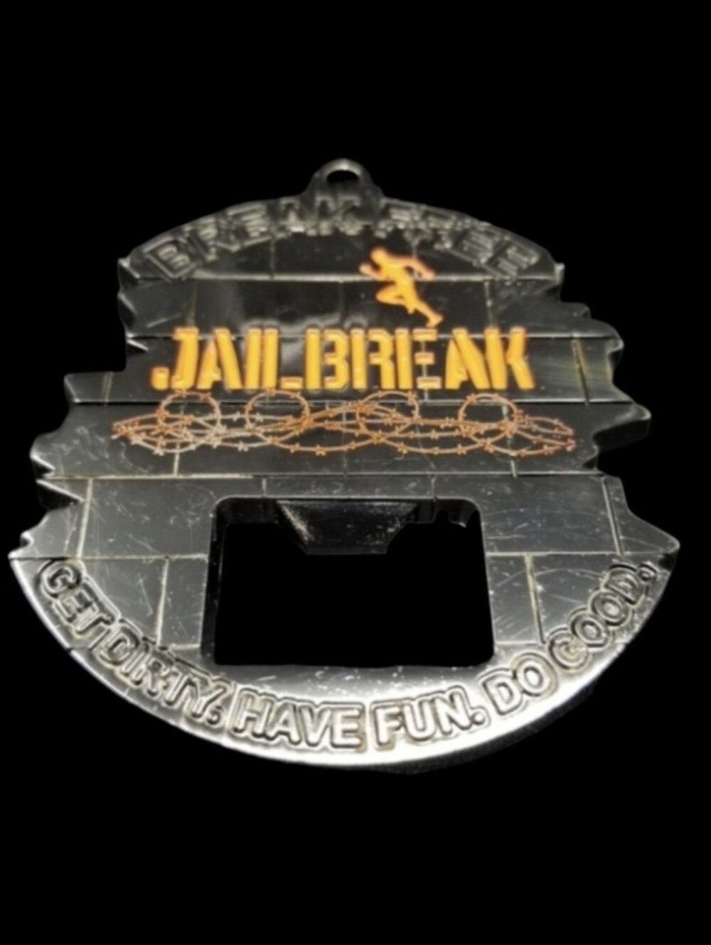 METAL JAIL BREAK BOTTLE OPENER BY ASHWORTH AWARDS